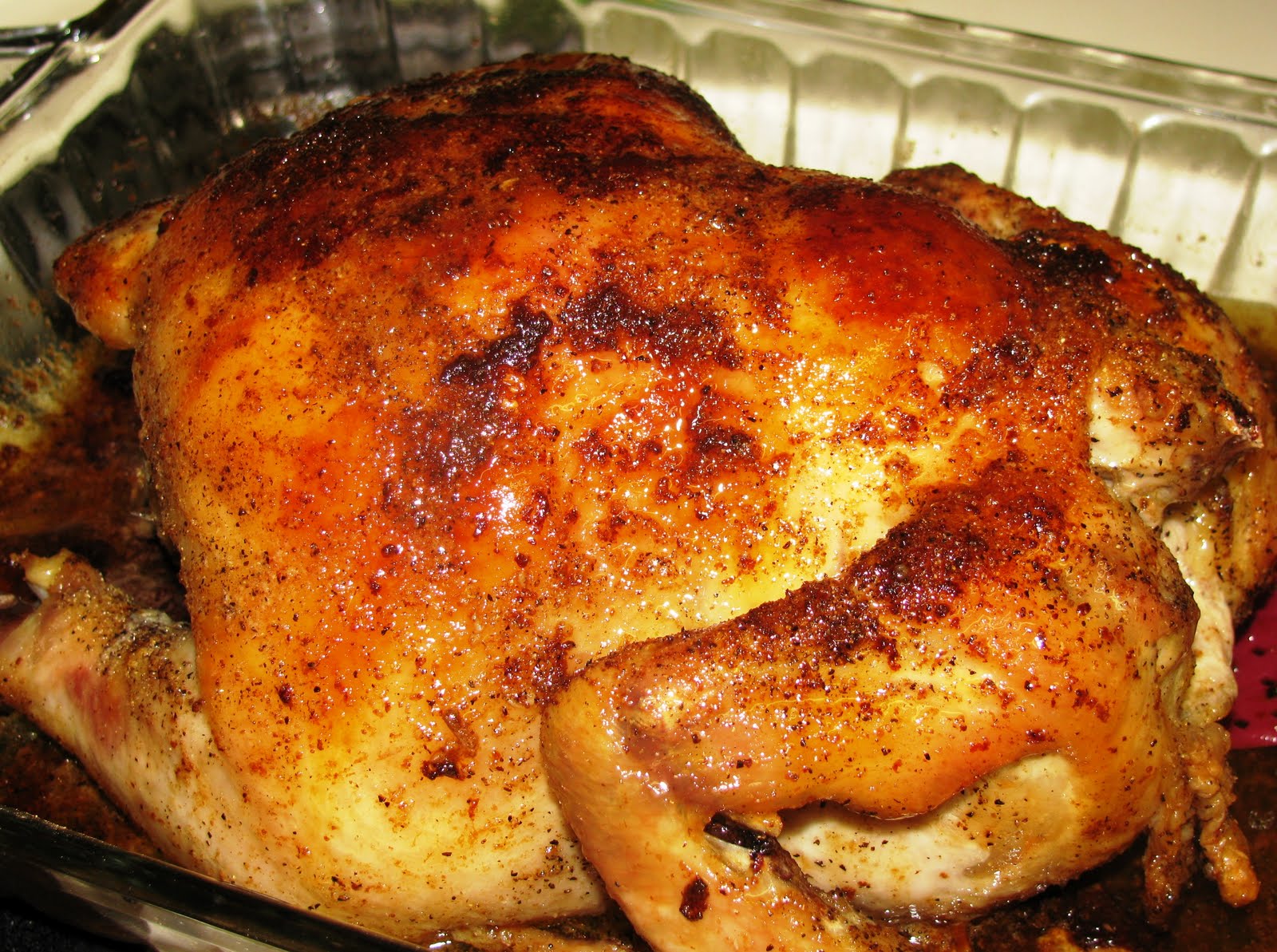 POLISHING OFF. . . OVEN ROASTED CHICKEN