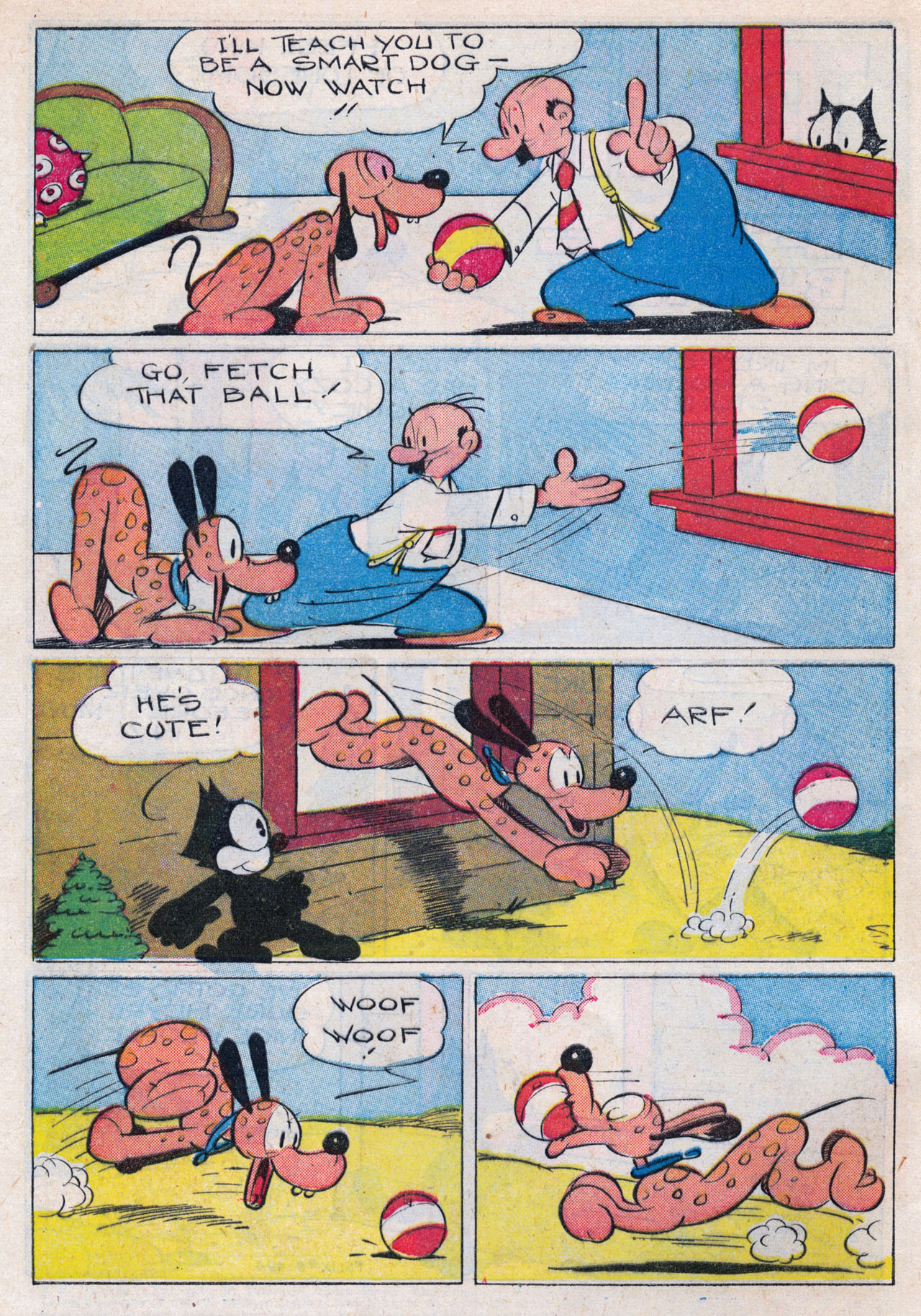 Read online Felix the Cat (1948) comic -  Issue #8 - 4