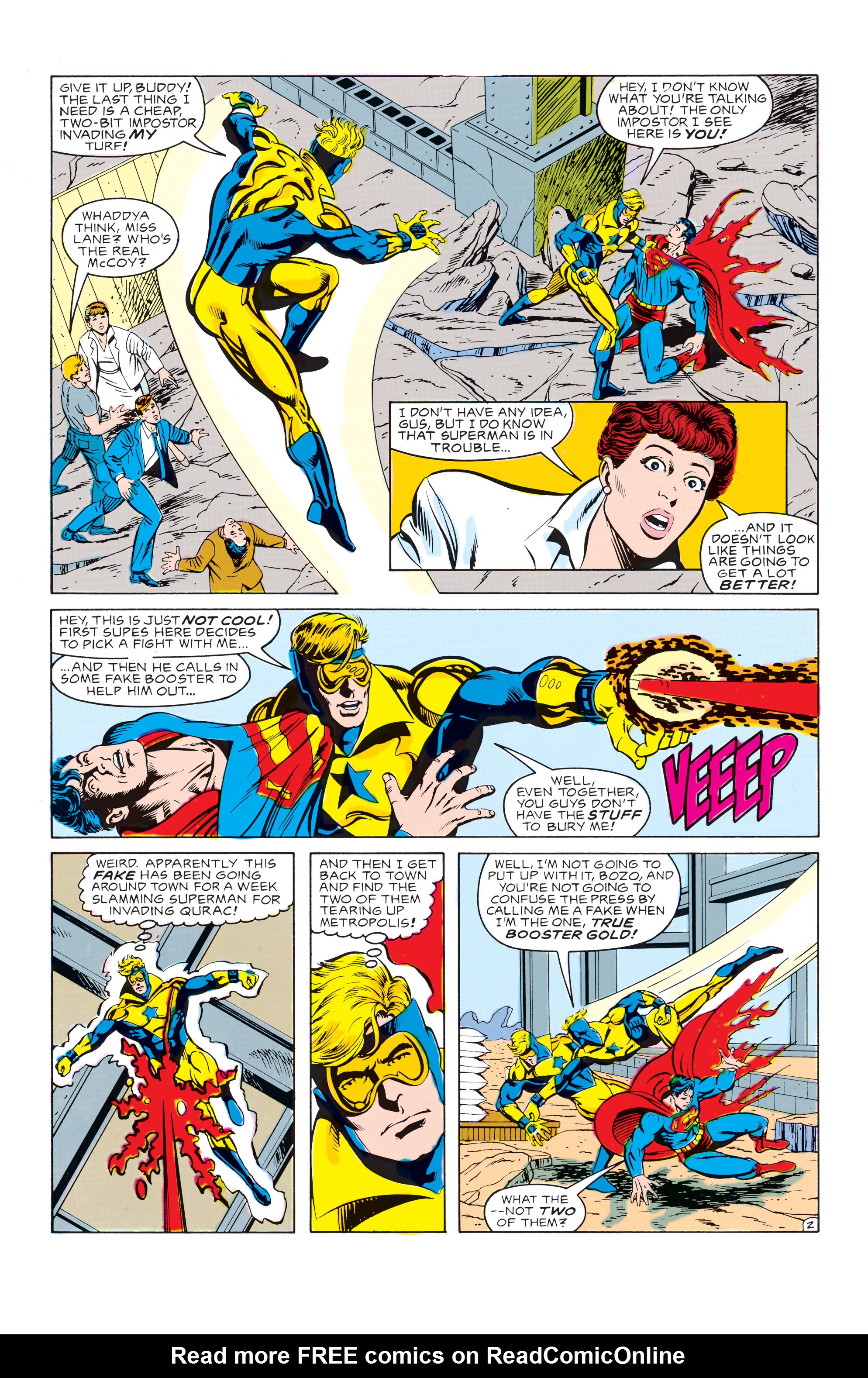 Read online Booster Gold (1986) comic -  Issue #23 - 3
