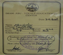 Level One Result sheet from Imam Abo Yousf English Langage center.