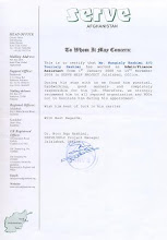 Recommendation from SERVE Org.