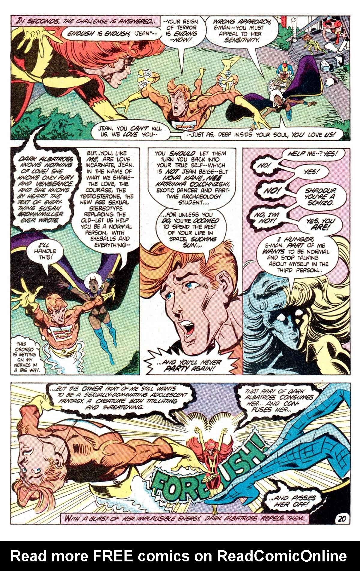 Read online E-Man (1983) comic -  Issue #3 - 22