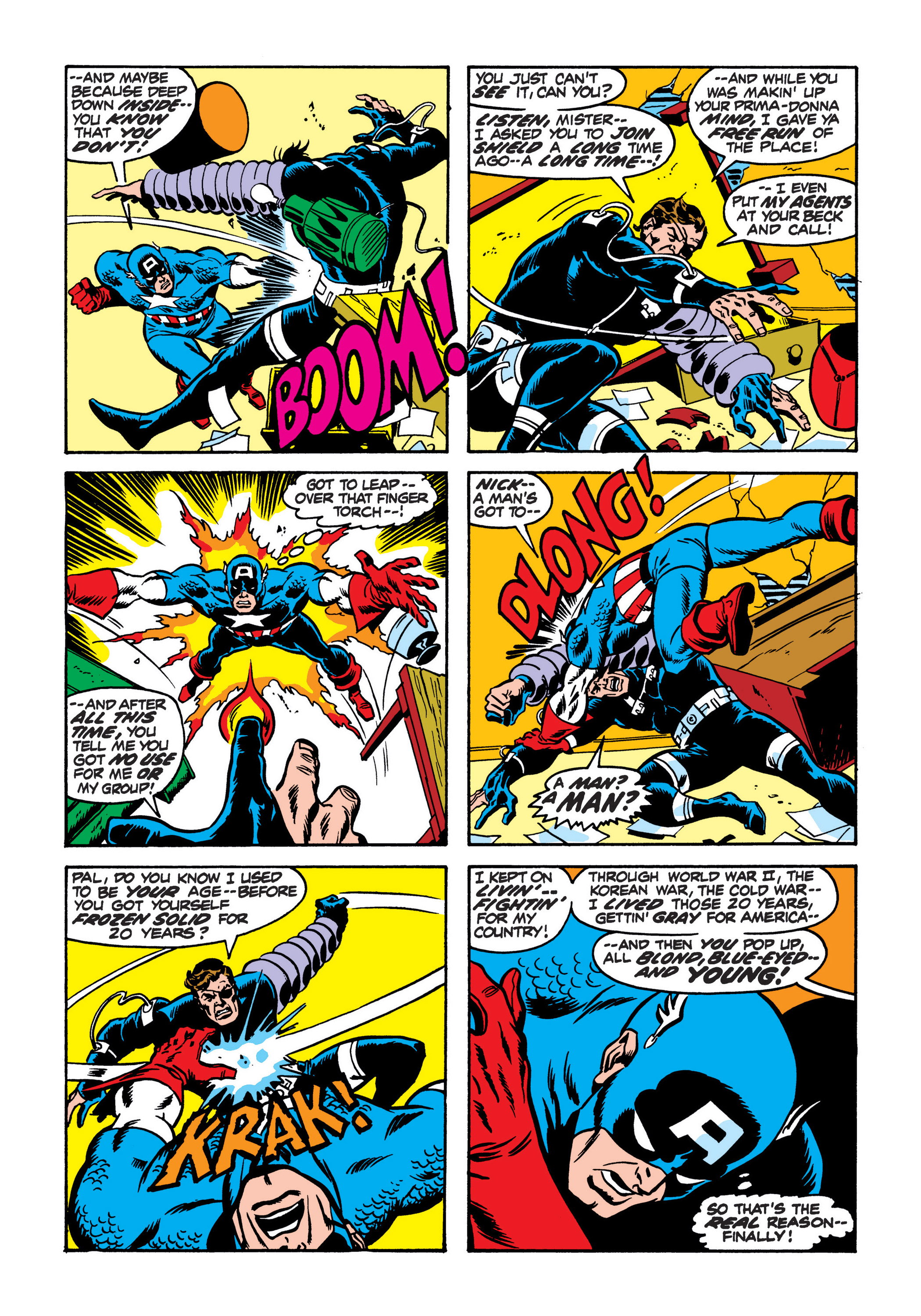 Read online Marvel Masterworks: Captain America comic -  Issue # TPB 7 (Part 2) - 2