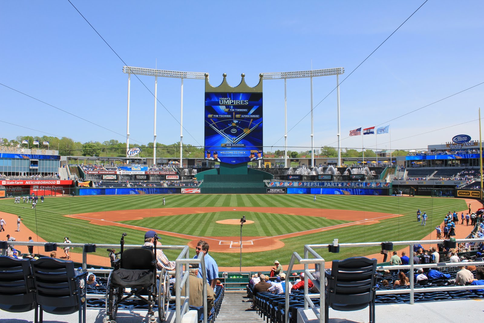 Joltin' Joe An MLB Stadium Fan Guide Kauffman Stadium