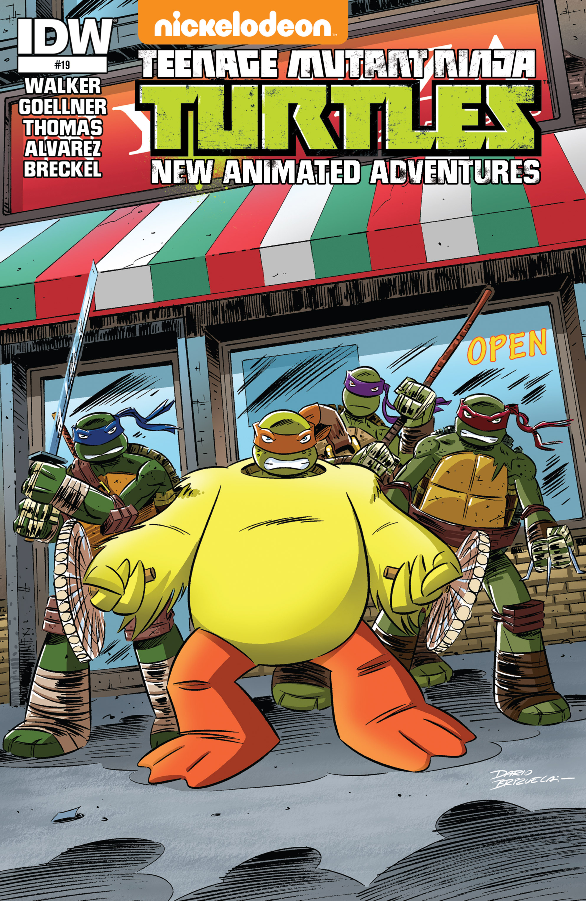 Read online Teenage Mutant Ninja Turtles New Animated Adventures comic -  Issue #19 - 1