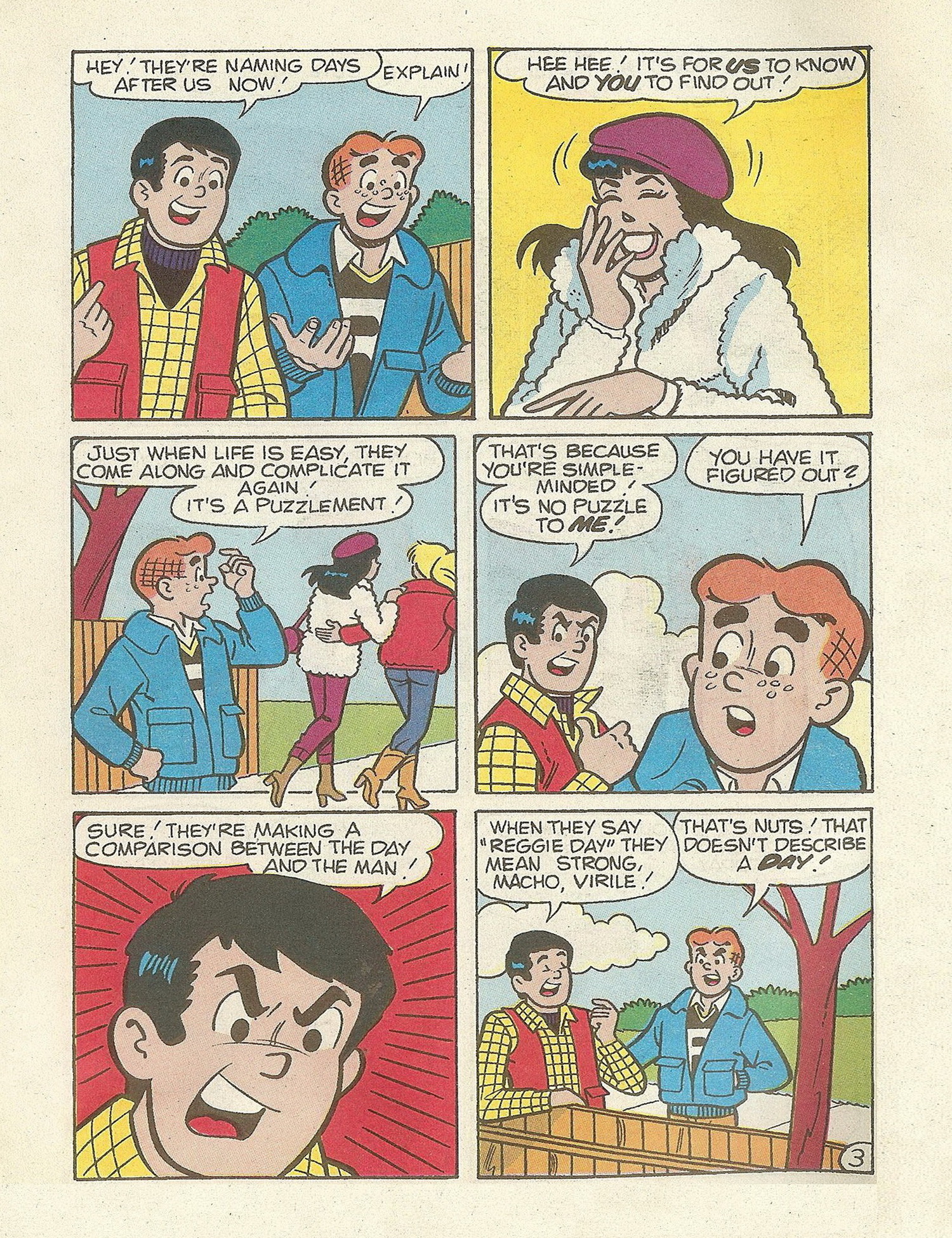 Read online Betty and Veronica Digest Magazine comic -  Issue #60 - 12