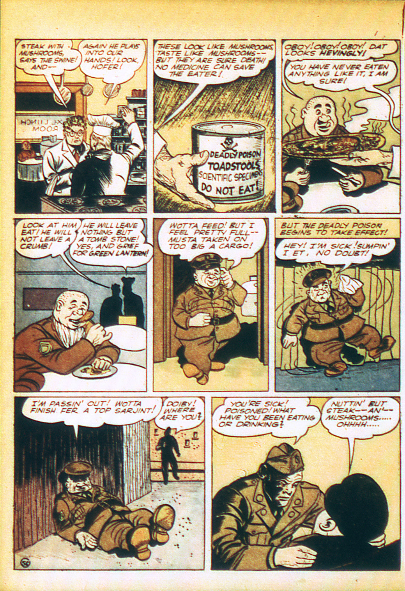 Read online Green Lantern (1941) comic -  Issue #4 - 40