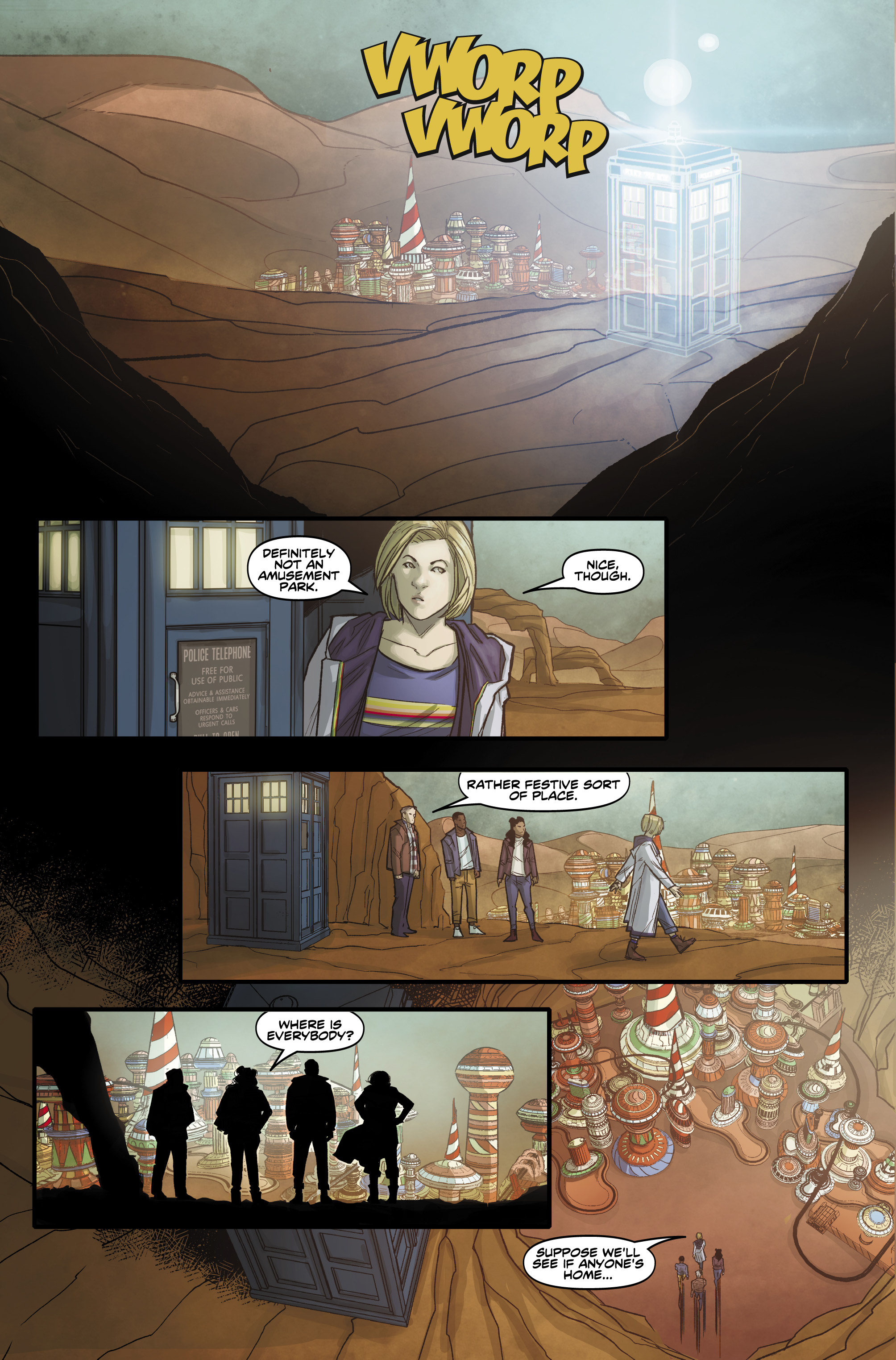 Read online Doctor Who: The Thirteenth Doctor Holiday Special comic -  Issue #1 - 17