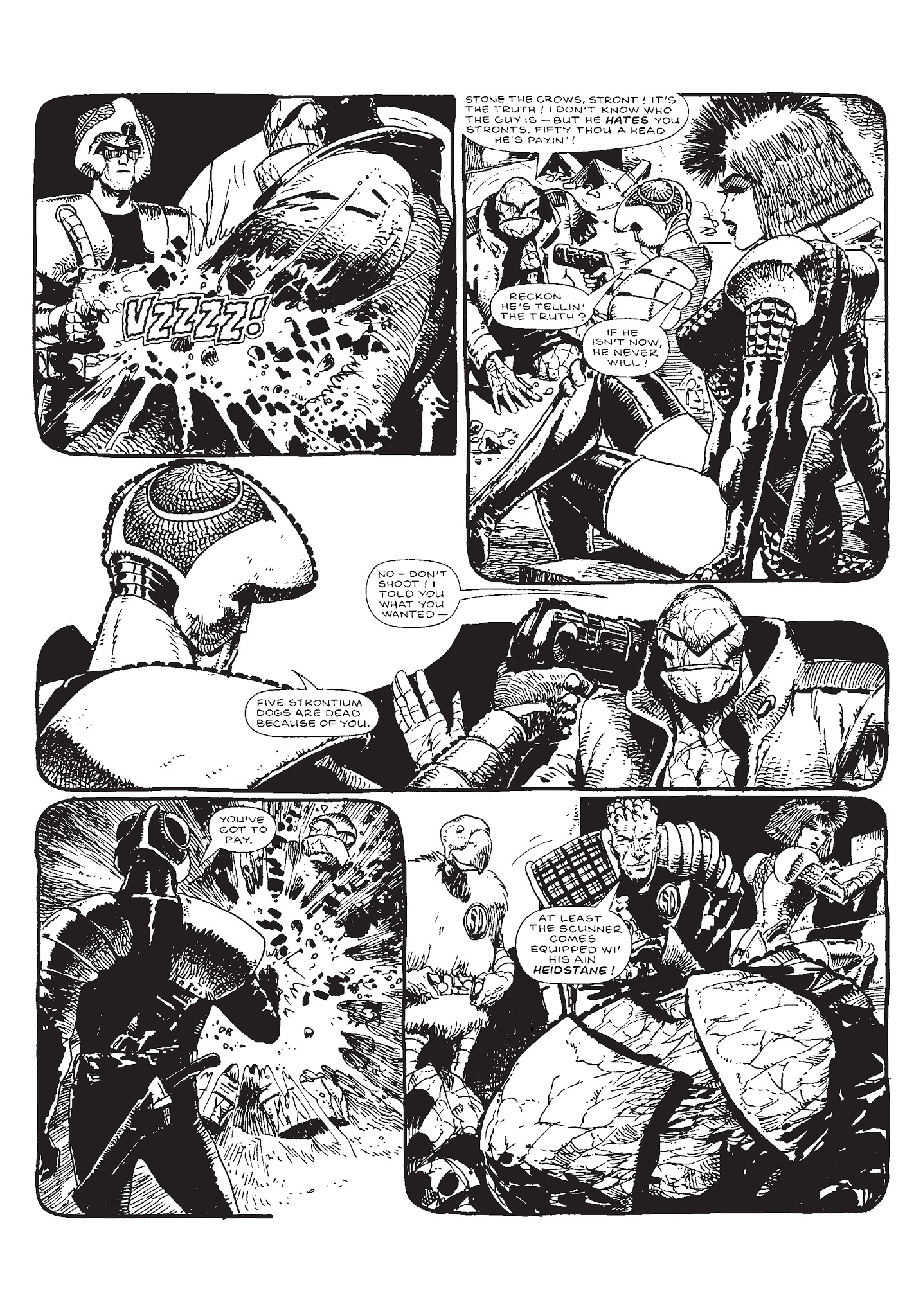 Read online Strontium Dog: Search/Destroy Agency Files comic -  Issue # TPB 4 - 282