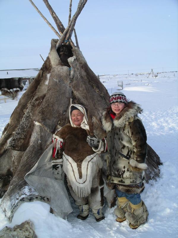 Inuit Tribe Shelter