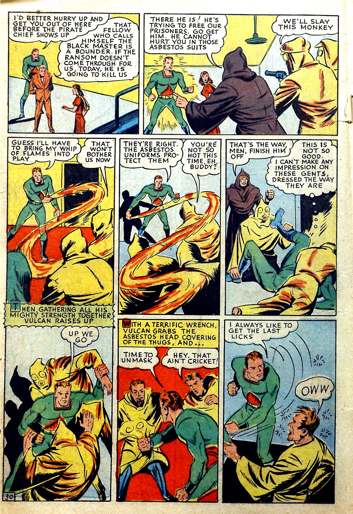 Read online Super-Mystery Comics comic -  Issue #8 - 32