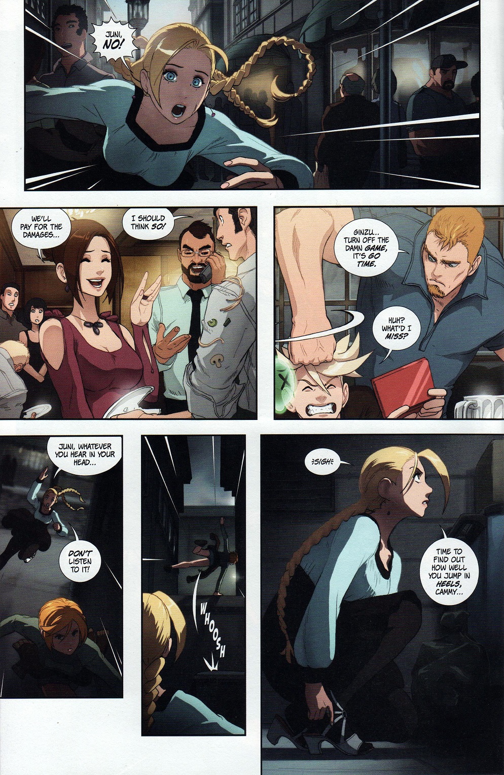 Read online Street Fighter Legends: Cammy comic -  Issue #1 - 17