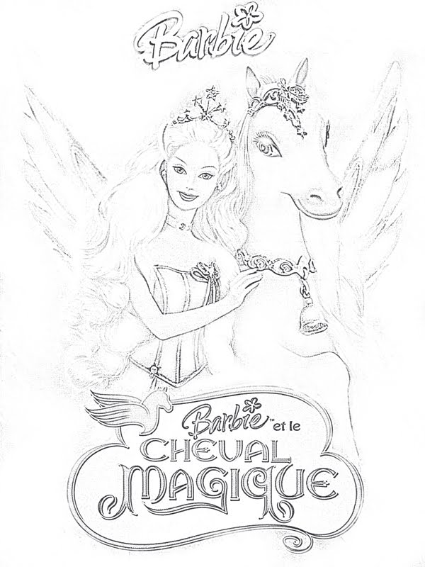 Coloriage En Ligne Princesse Barbie