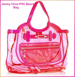 Designer's House: Jimmy Choo PVC Beach Bag