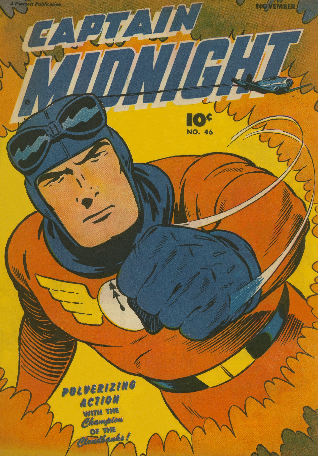 Read online Captain Midnight (1942) comic -  Issue #46 - 1