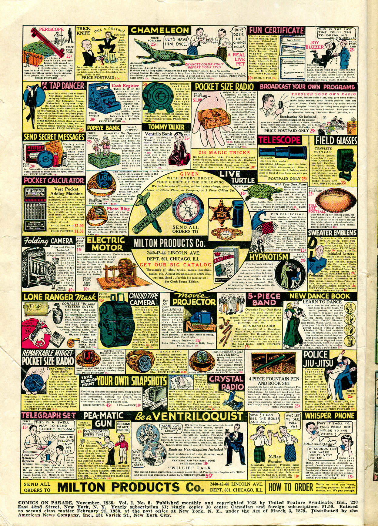 Read online Comics on Parade comic -  Issue #8 - 2