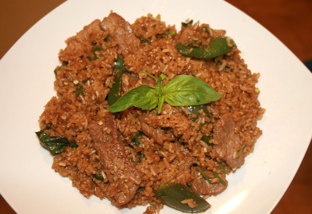 Taste Of Spice Spicy Hot Basil Fried Rice (Kao Pad Kar Pao)