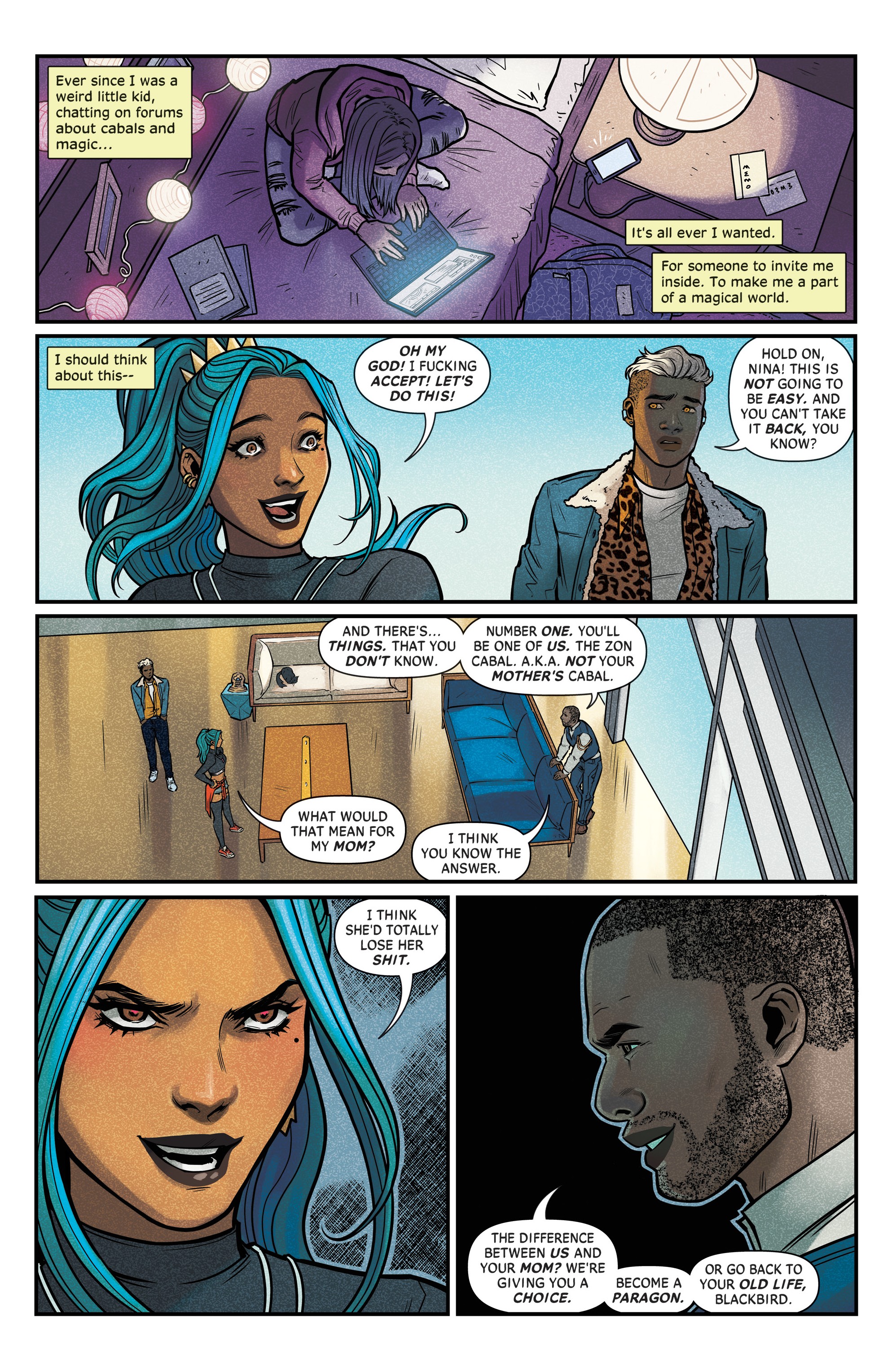Read online Blackbird comic -  Issue #5 - 19