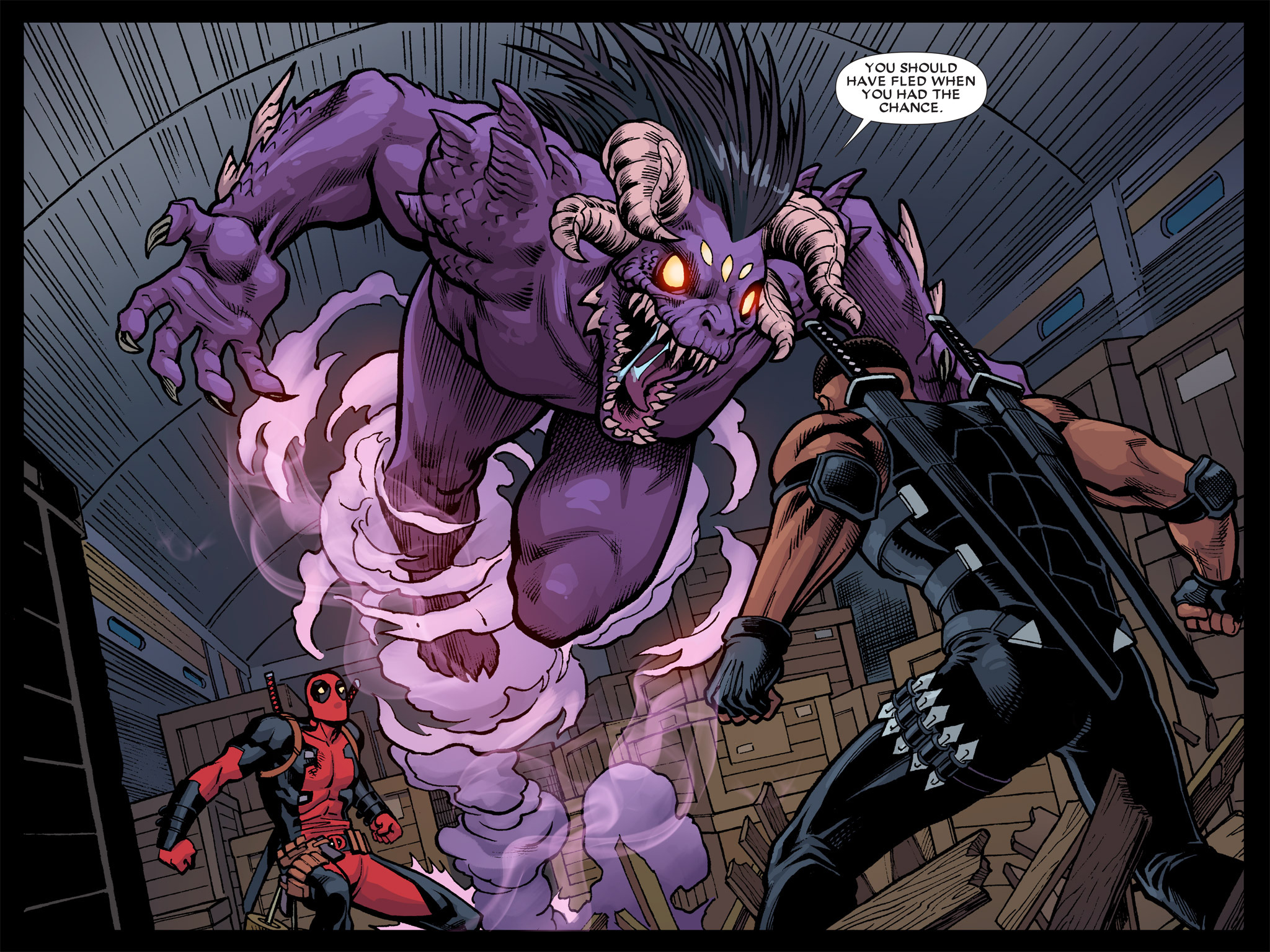 Read online Deadpool: The Gauntlet Infinite Comic comic -  Issue #5 - 3