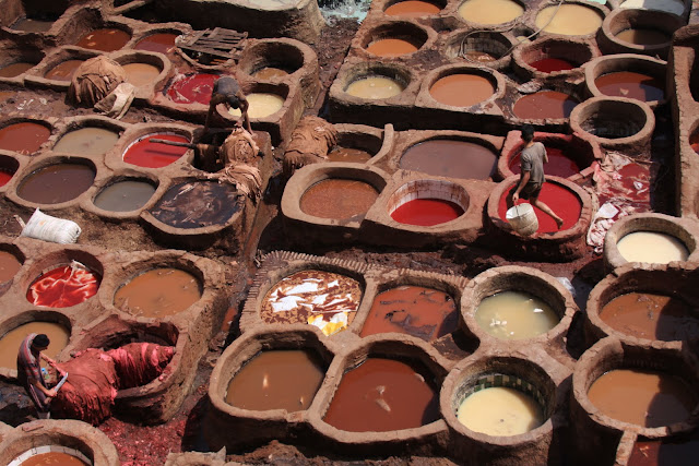 MEDINA DE FEZ - MARROCOS | Os Curtumes da cidade imperial 