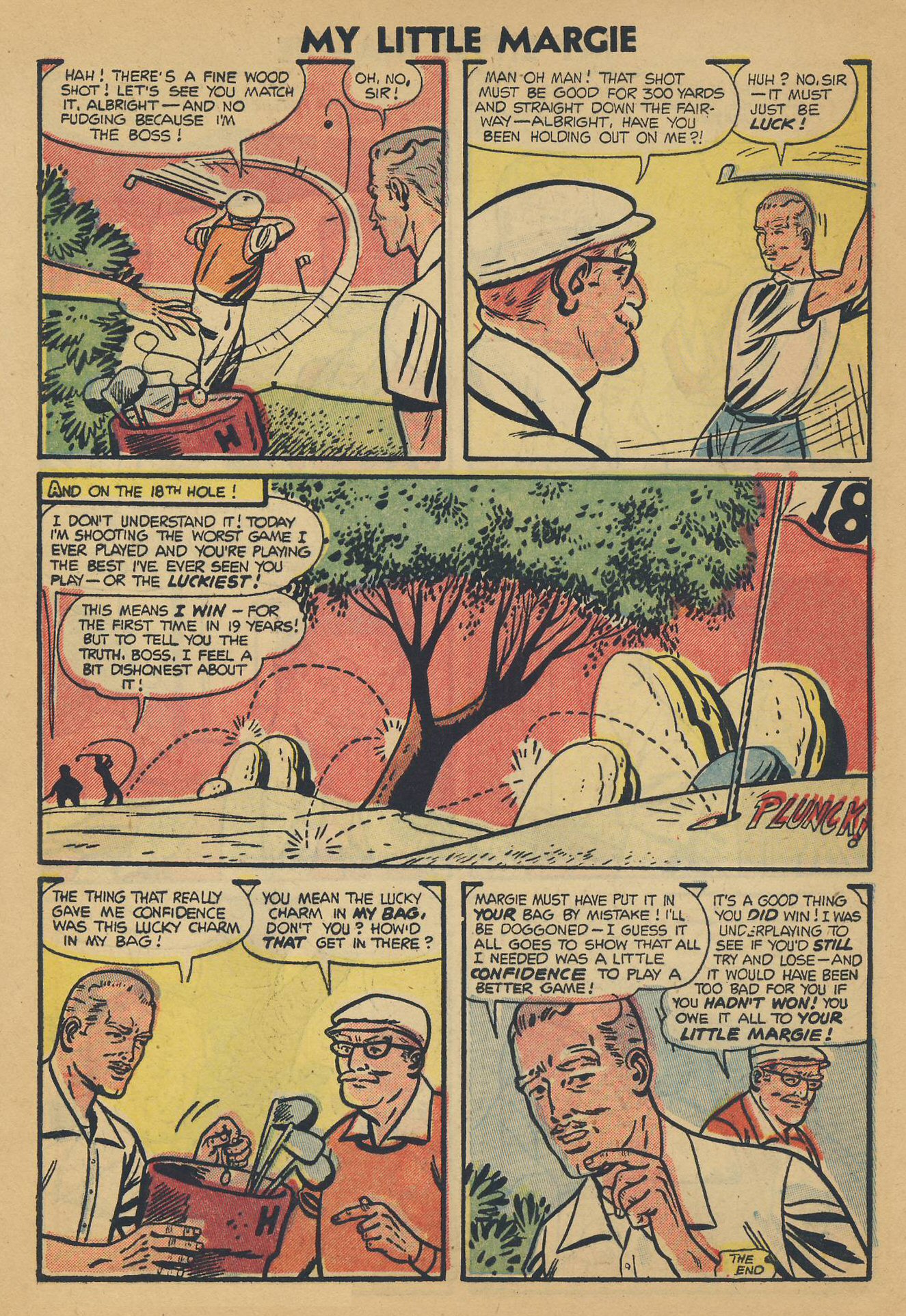 Read online My Little Margie (1954) comic -  Issue #4 - 28