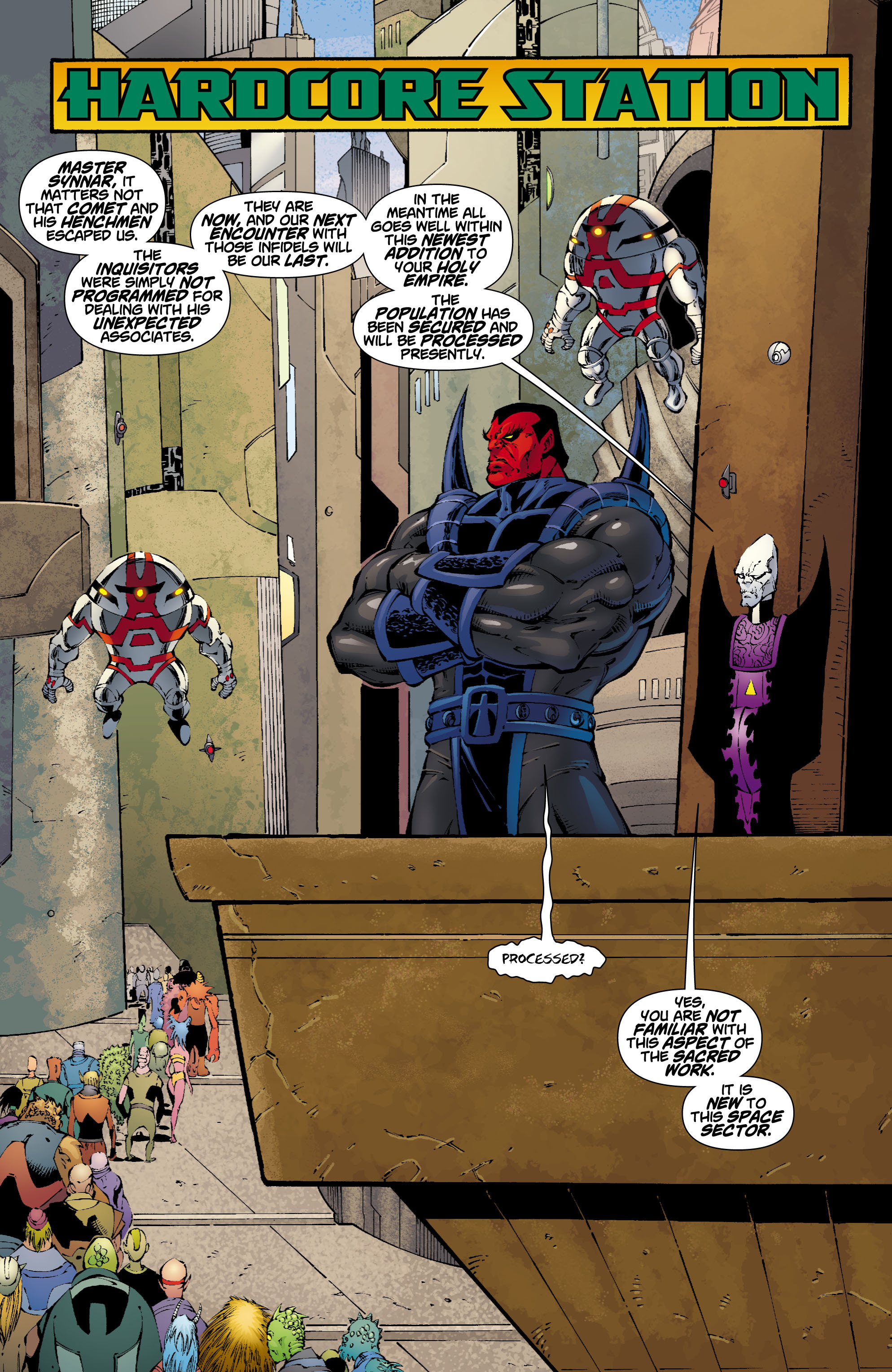 Read online Rann/Thanagar Holy War comic -  Issue #5 - 2