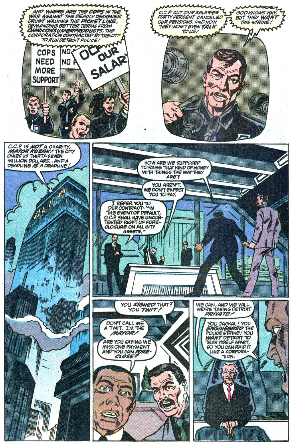 Read online RoboCop 2 comic -  Issue #1 - 4