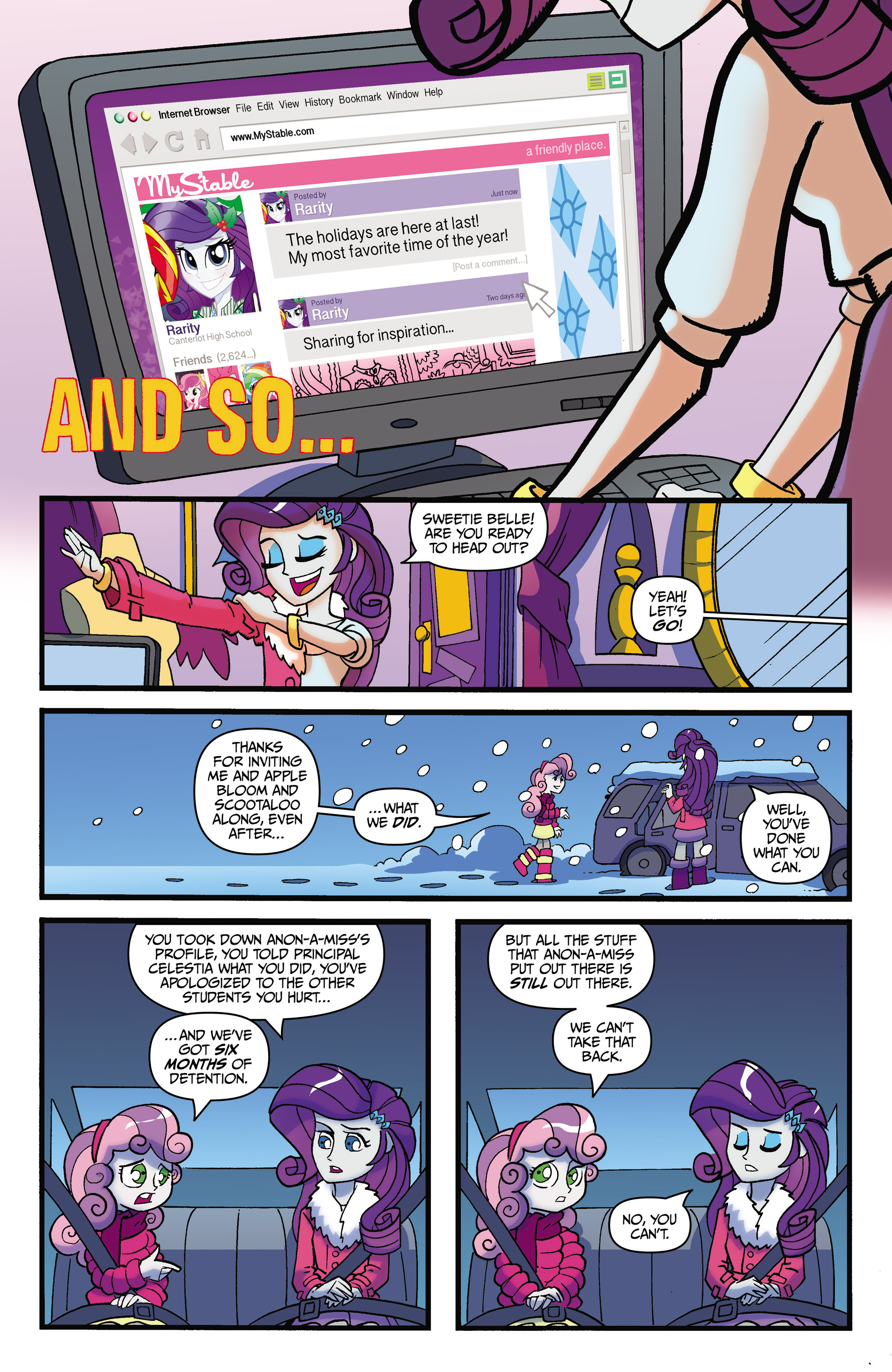 Read online My Little Pony: Equestria Girls comic -  Issue # TPB - 87