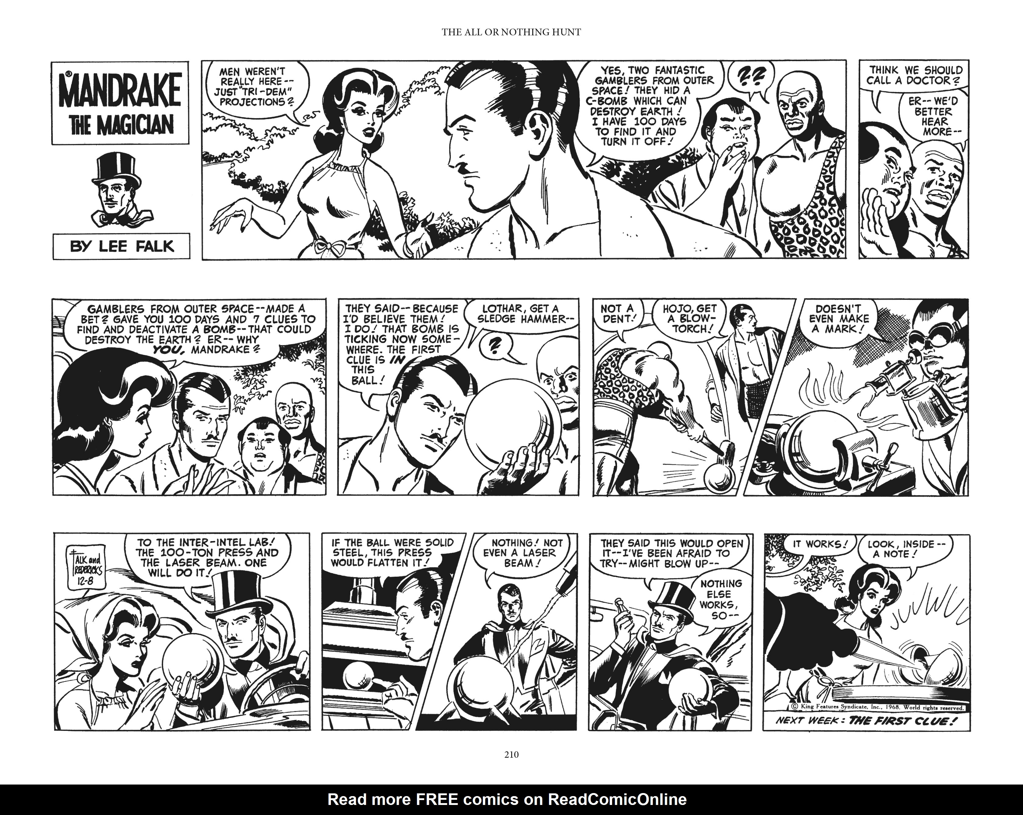 Read online Mandrake the Magician: The Fred Fredricks Sundays comic -  Issue # TPB (Part 3) - 11