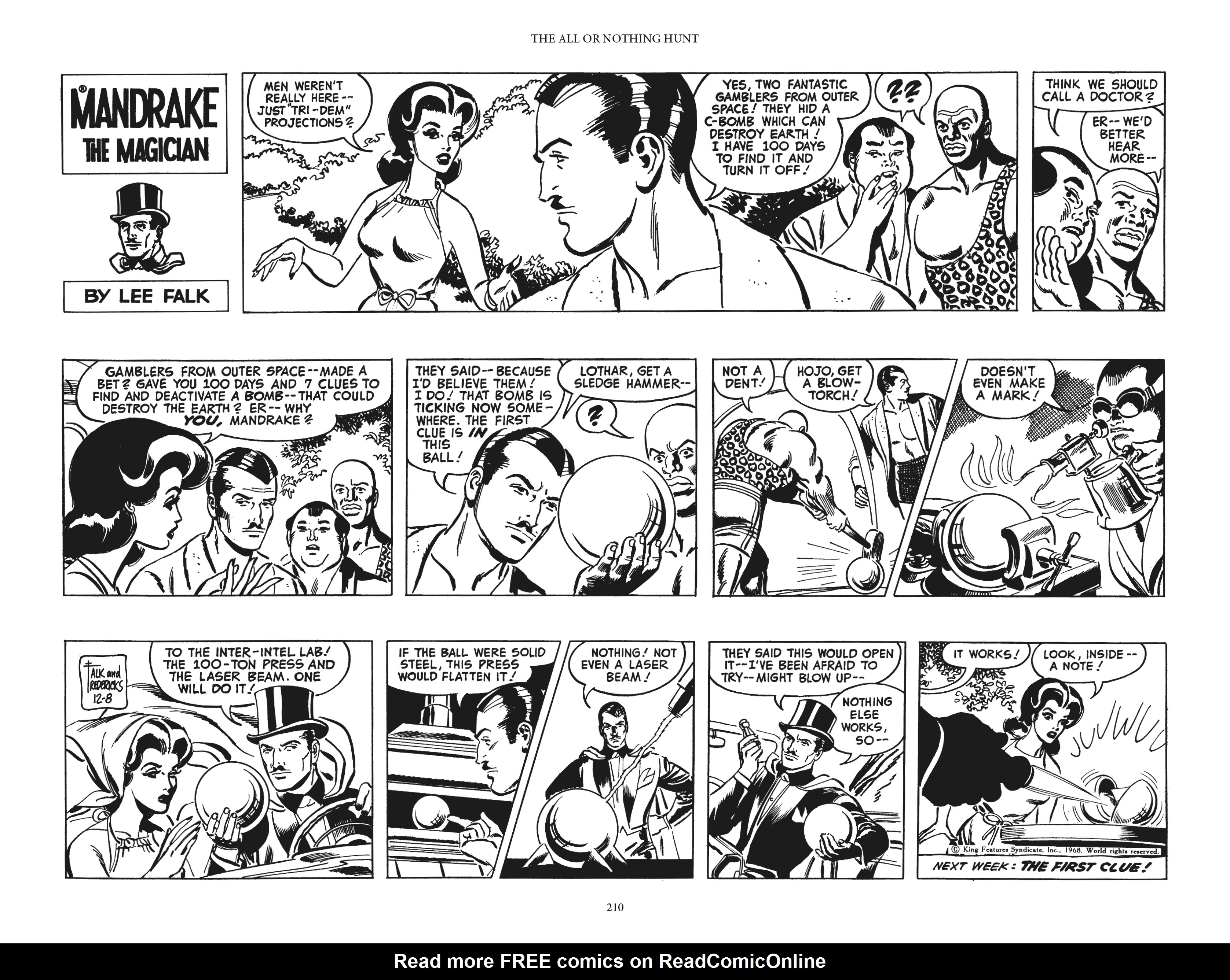 Read online Mandrake the Magician: The Fred Fredricks Sundays comic -  Issue # TPB (Part 3) - 11