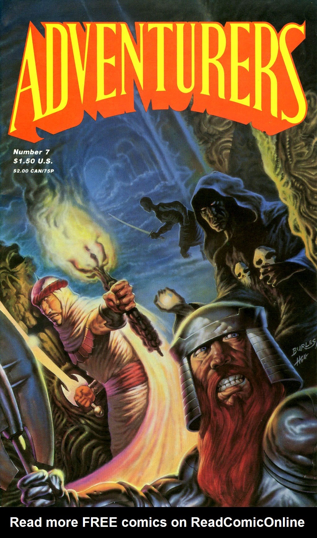 Read online Adventurers (1986) comic -  Issue #7 - 1