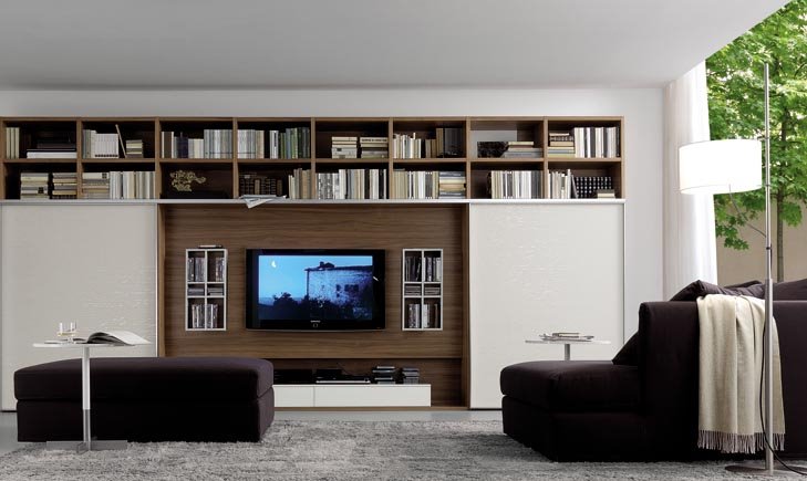 Modern Living Room TV Wall Unit