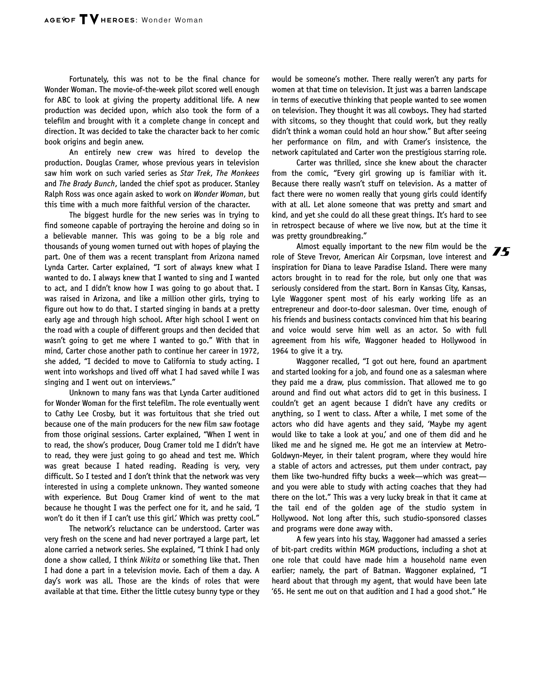 Read online Age Of TV Heroes: The Live-Action Adventures Of Your Favorite Comic Book Characters comic -  Issue # TPB (Part 1) - 76