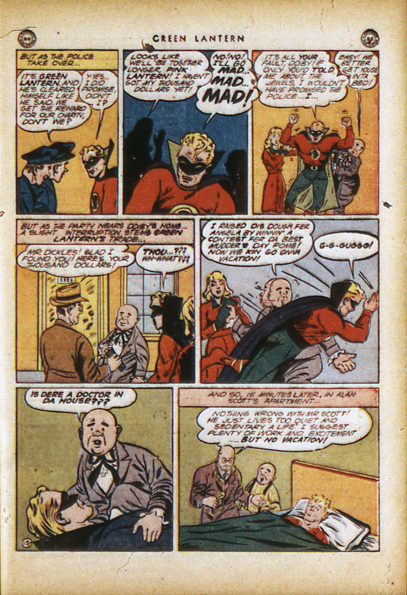 Read online Green Lantern (1941) comic -  Issue #13 - 50