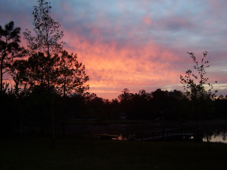 sunrise on Meadow Lake