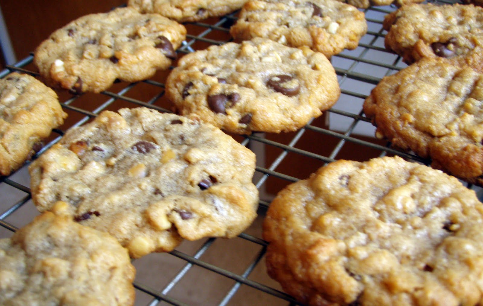Pineapple Grass Emeril's Peanut Butter and Chocolate Chip Cookies