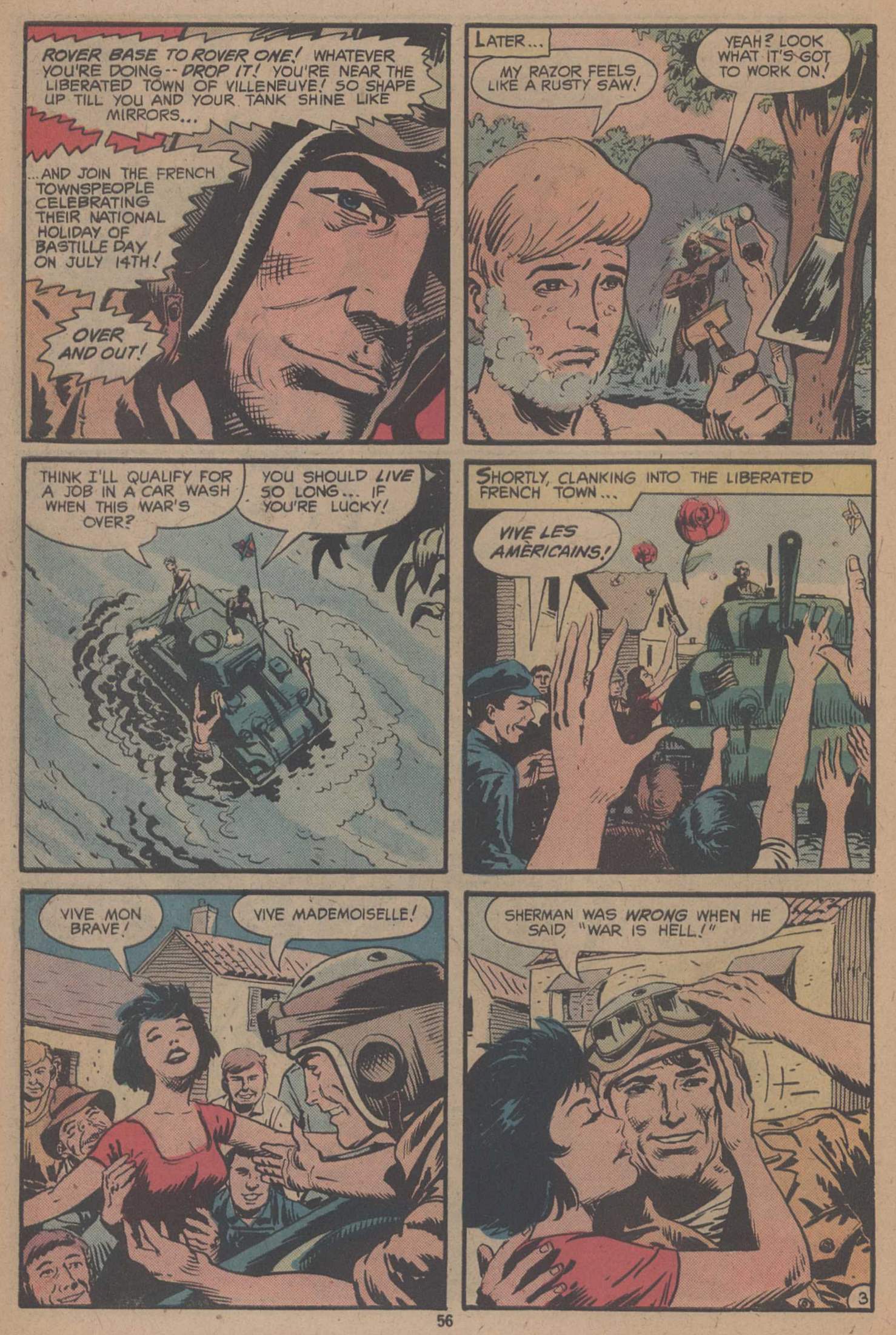 Read online G.I. Combat (1952) comic -  Issue #212 - 56