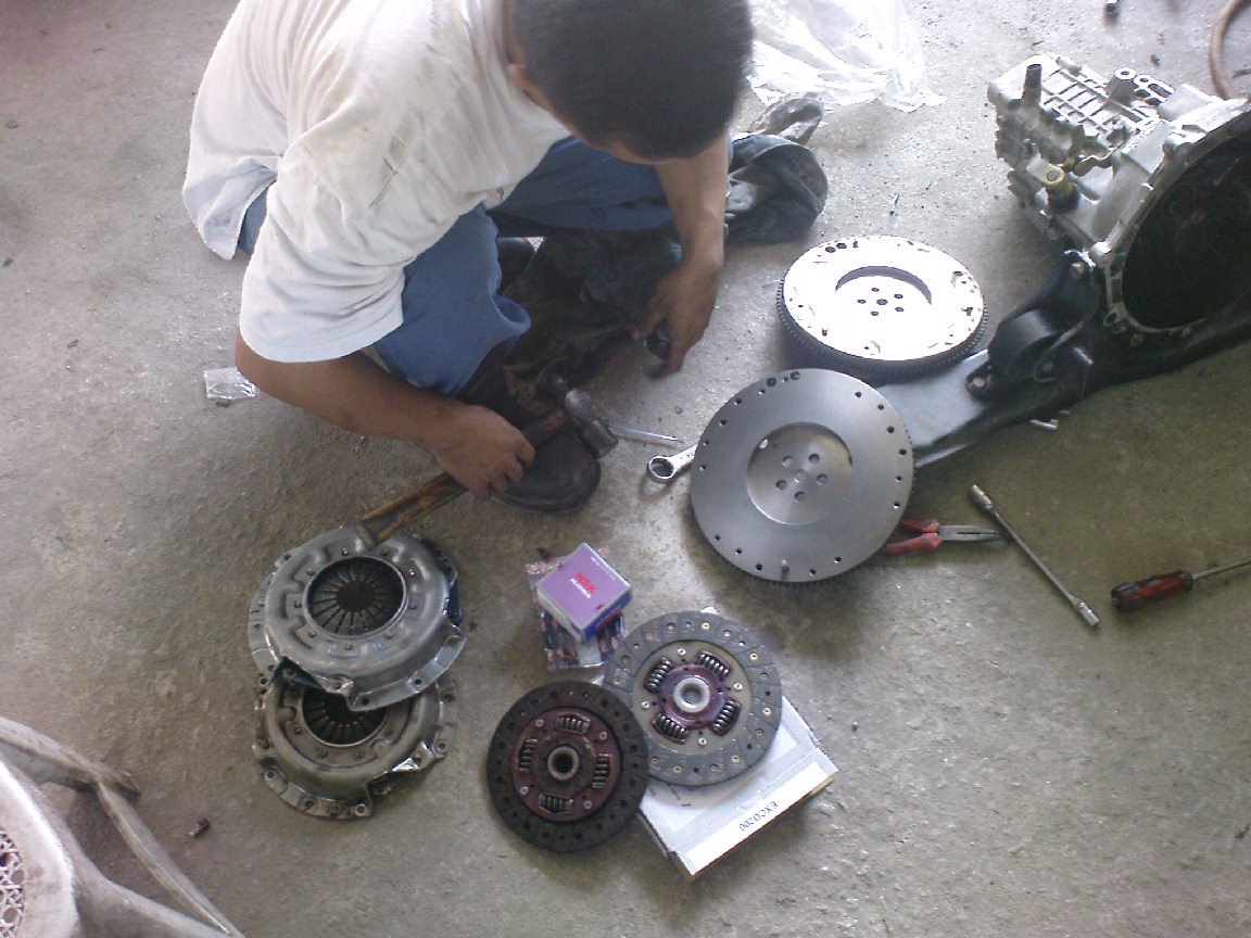 P44 Autoworks 7inch to 8inch Clutch Package For saga/iswara/wira 1.3 & 1.5