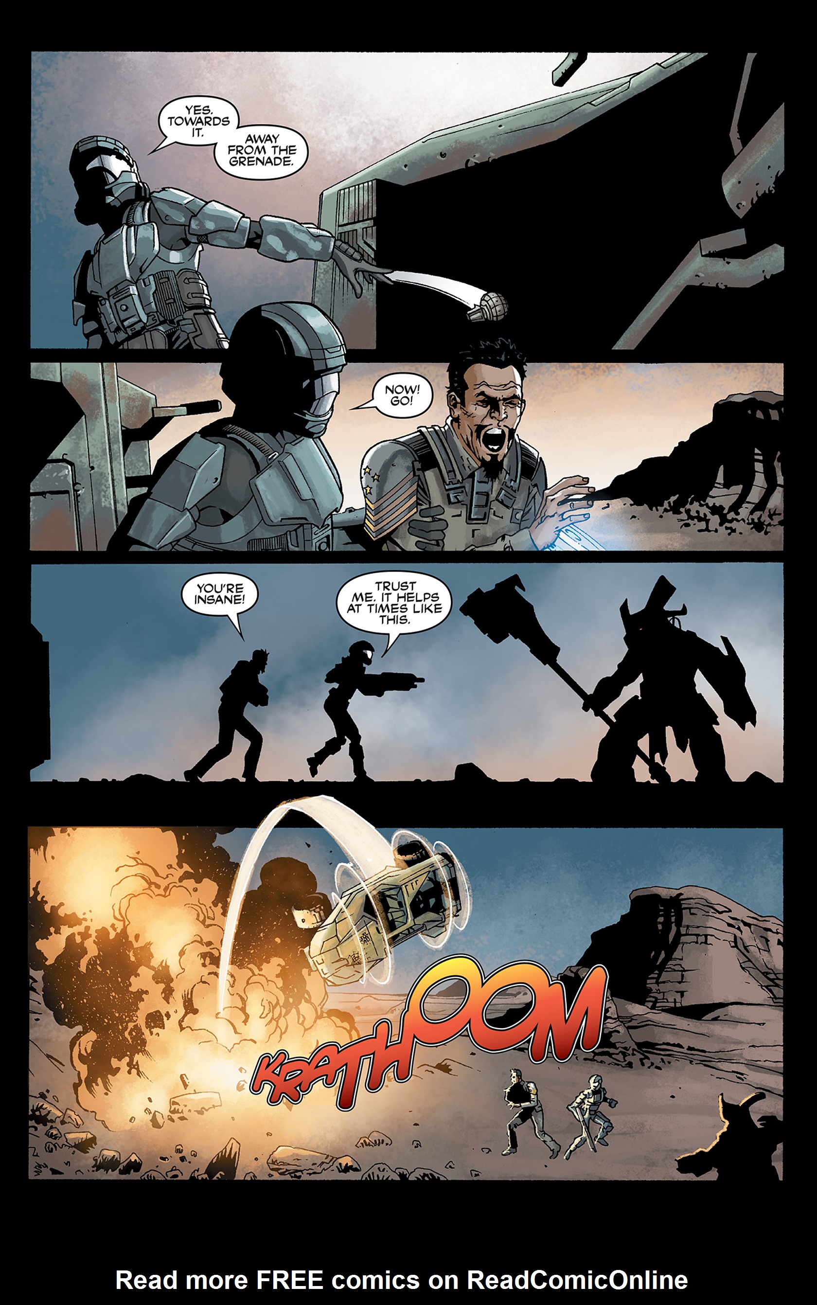 Read online Halo: Initiation comic -  Issue #1 - 17