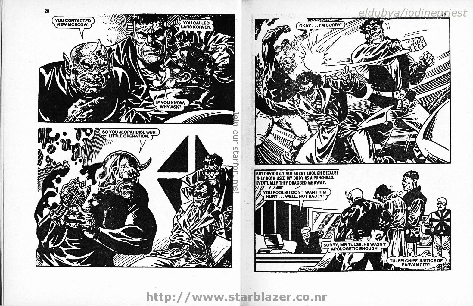 Read online Starblazer comic -  Issue #207 - 16