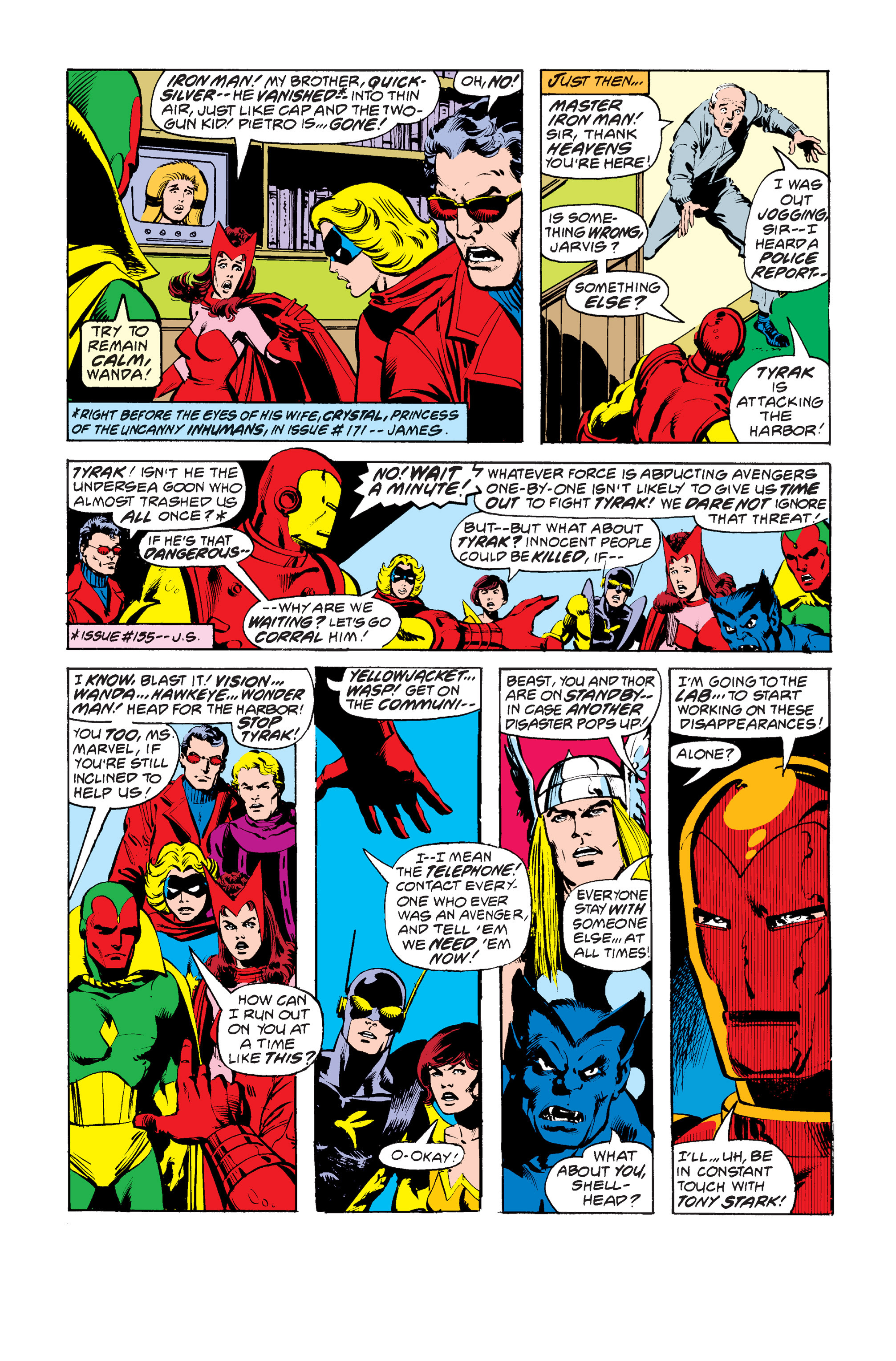 Read online The Avengers (1963) comic -  Issue #172 - 7