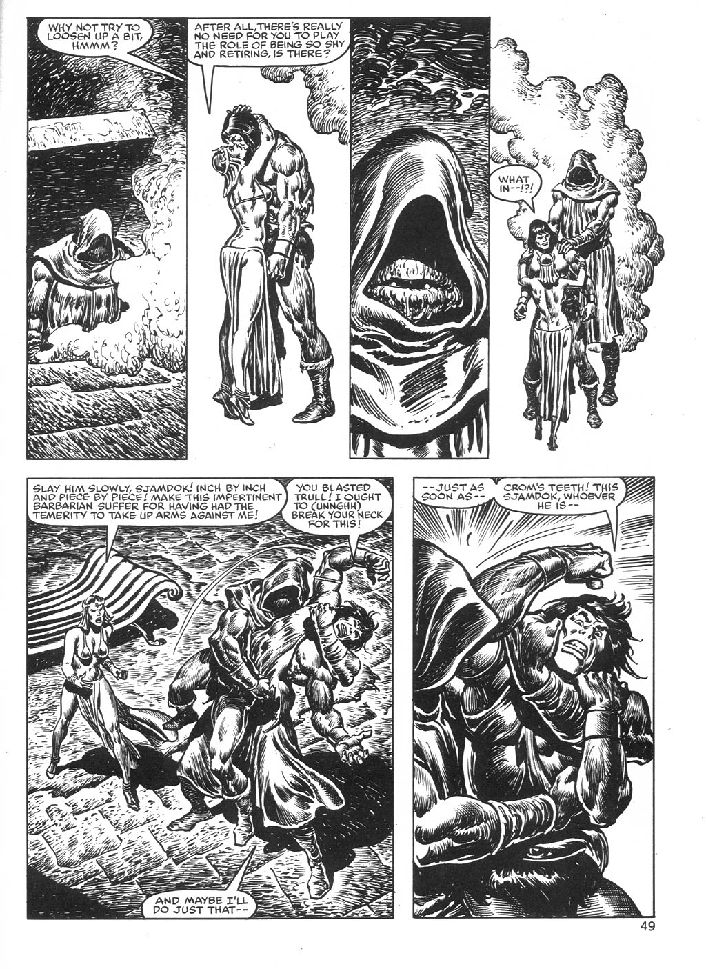 Read online The Savage Sword Of Conan comic -  Issue #99 - 48