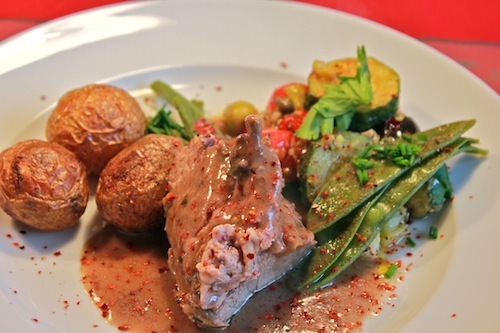 Basilico & Biscotti: Würzig marinierte Lammkeule mit Rosmarinkartoffeln ... Basilico & Biscotti: Würzig marinierte Lammkeule mit Rosmarinkartoffeln ...