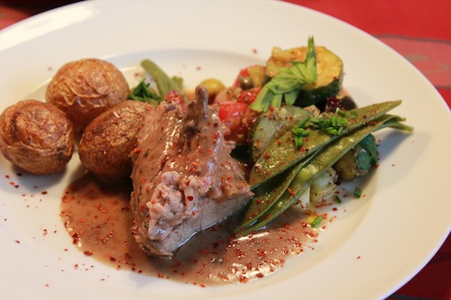 Basilico & Biscotti: Würzig marinierte Lammkeule mit Rosmarinkartoffeln ... Basilico & Biscotti: Würzig marinierte Lammkeule mit Rosmarinkartoffeln ...