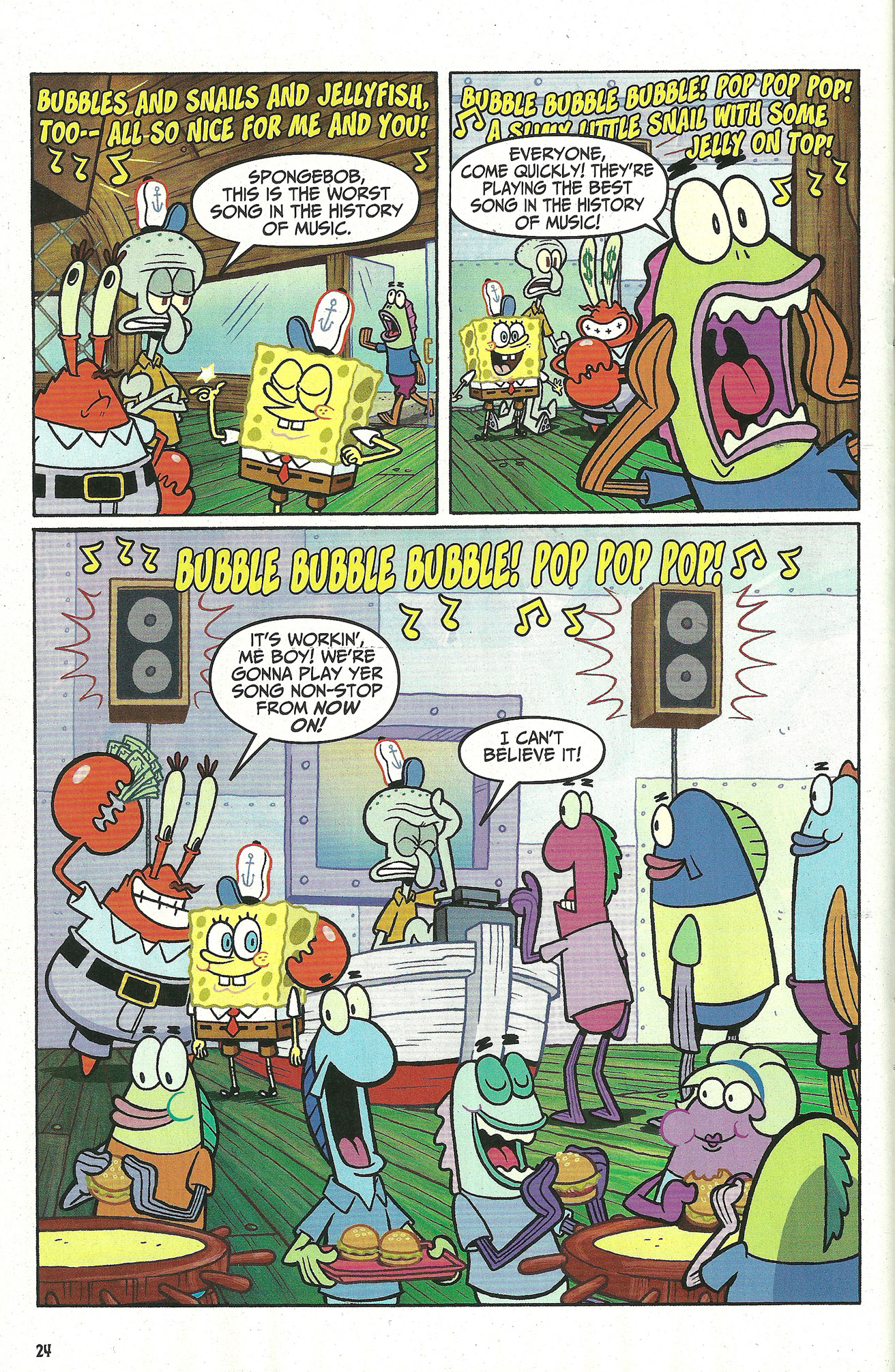 Read online SpongeBob Comics comic -  Issue #1 - 25