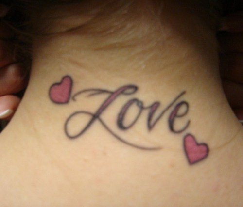 love and hearts tattoo. favoritetattoo.com » Love Heart tattoos. Tribal heart tattoos are becoming