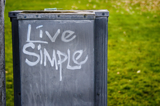 live is simple
