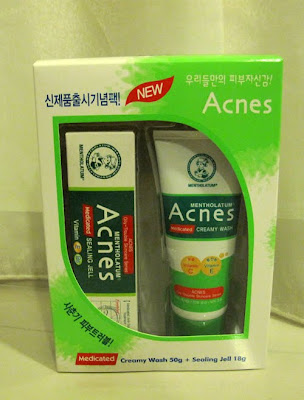 Acnes Creamy Wash and Sealing Jell