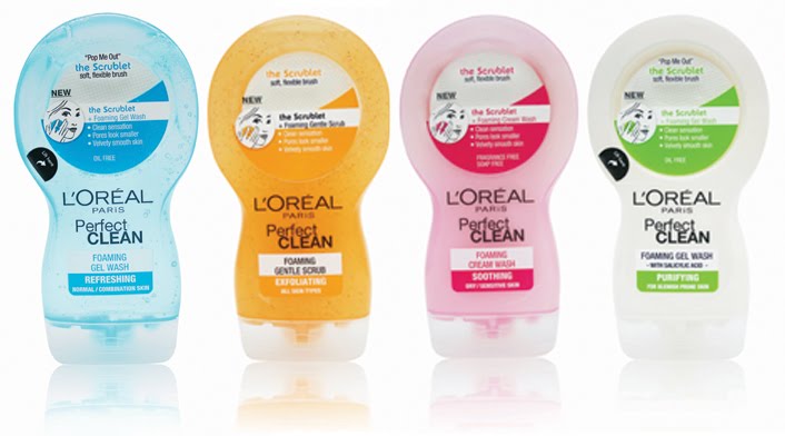 loreal perfect clean face wash