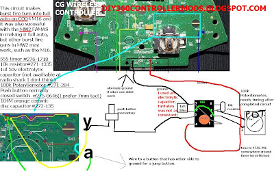DIY 360 CONTROLLER MODS wii nunchuck wiring diagram 